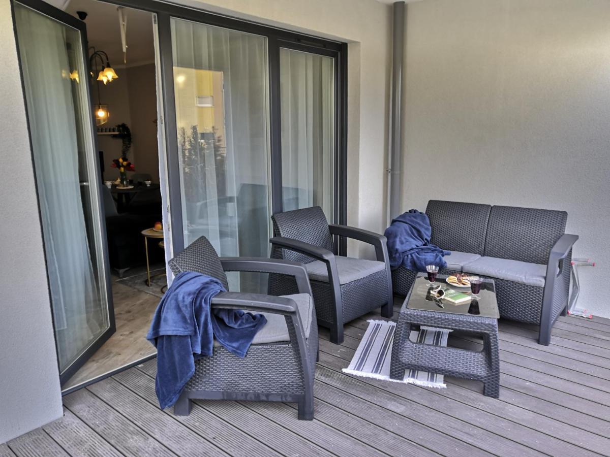 Sun Towers Exspanse Apartament 3 Pokoje Z Parkingiem I Tarasem Swinemünde Exterior foto